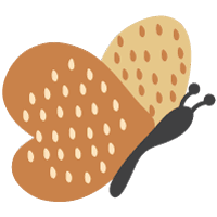 蝶々のイラスト