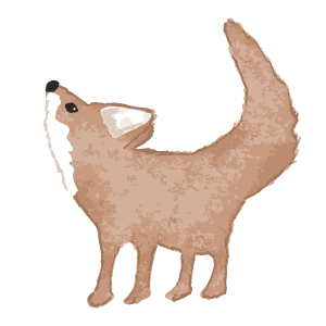 狐のイラスト