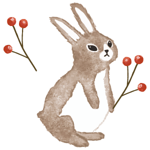 うさぎのイラスト